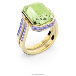 orbitálny krúžok osemhranný výbrus, viacfarebný, pozlátený B8ZNT1083 Swarovski šperky - Image 5