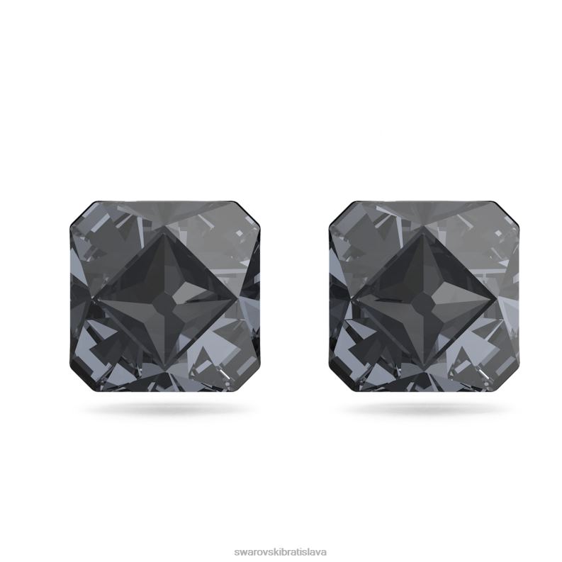 ortyxove_napichovacie_nausnice_pyramidovy_vybrus_sivy_ruteniovy_b8znt696_swarovski_sperky.jpg ortyxové napichovacie náušnice pyramídový výbrus, sivý, ruténiový B8ZNT696 Swarovski šperky - Image 1
