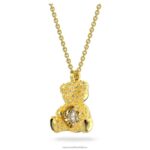 plyšový set medveď, žltý, pozlátený B8ZNT410 Swarovski šperky - Image 5