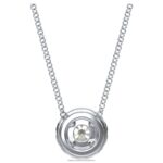 podpisový prívesok 14k biele zlato B8ZNT302 Swarovski šperky - Image 4