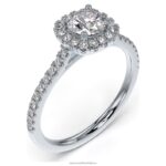 podpisový prsteň 14k biele zlato B8ZNT988 Swarovski šperky - Image 3