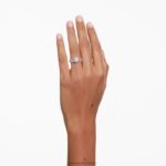 podpisový prsteň 14k biele zlato B8ZNT988 Swarovski šperky - Image 6