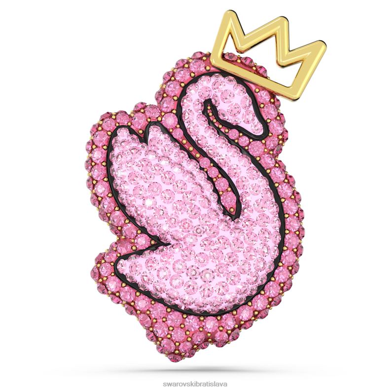 popova_brosna_labut_labut_ruzova_pozlatena_b8znt1100_swarovski_prislusenstvo.jpg popová brošňa labuť labuť, ružová, pozlátená B8ZNT1100 Swarovski príslušenstvo - Image 1