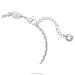 popový náramok s labuťou labuť, ružová, rhodiovaná B8ZNT446 Swarovski šperky - Image 4