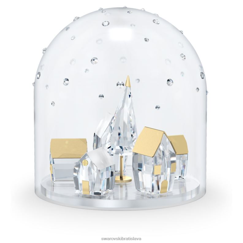 prázdninové čarovné zimné dedinské zvonček jar zber B8ZNT1850 Swarovski dekorácie - Image 1