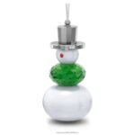 prázdniny na zdravie snehuliak ornament zber B8ZNT1812 Swarovski dekorácie