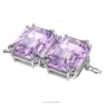predlžovač tisícročí osemhranný výbrus, fialový, rhodiovaný B8ZNT1133 Swarovski šperky - Image 2