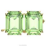 predlžovač tisícročí osemhranný výbrus, zelený, pozlátený B8ZNT1118 Swarovski šperky