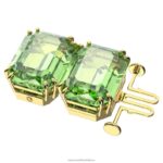 predlžovač tisícročí osemhranný výbrus, zelený, pozlátený B8ZNT1129 Swarovski šperky - Image 2