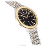 prilákať hodinky švajčiarsky vyrobený, pave, kovový náramok, čierny, povrchová úprava zmiešaný kov B8ZNT1137 Swarovski príslušenstvo - Image 5