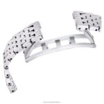 prilákať hodinky swis made, full pave, kovový náramok, strieborný tón, nerez B8ZNT1223 Swarovski príslušenstvo - Image 8