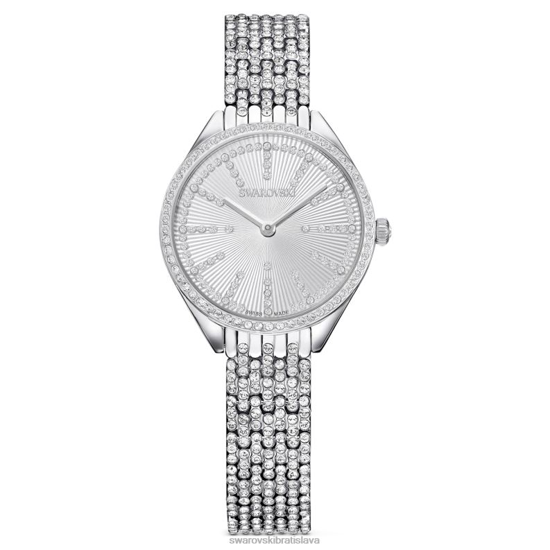 prilakat_hodinky_swis_made_full_pave_kovovy_naramok_strieborny_ton_nerez_b8znt1223_swarovski_prislusenstvo.jpg prilákať hodinky swis made, full pave, kovový náramok, strieborný tón, nerez B8ZNT1223 Swarovski príslušenstvo - Image 1