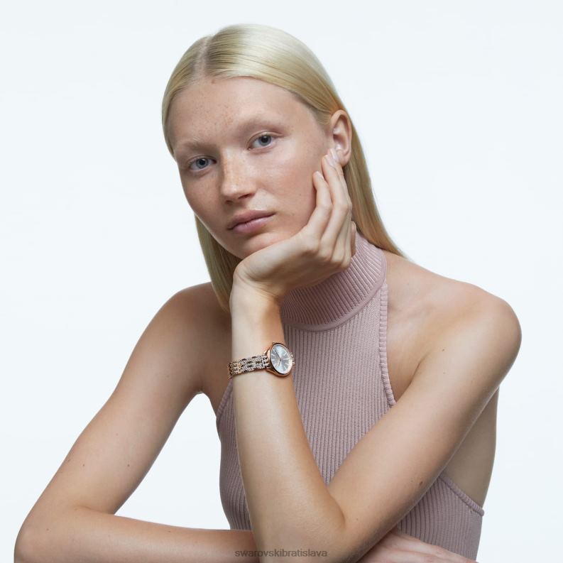 prilákať hodinky swiss made, pave, kovový náramok, tón ružového zlata, povrchová úprava v tóne ružového zlata B8ZNT1169 Swarovski príslušenstvo - Image 2