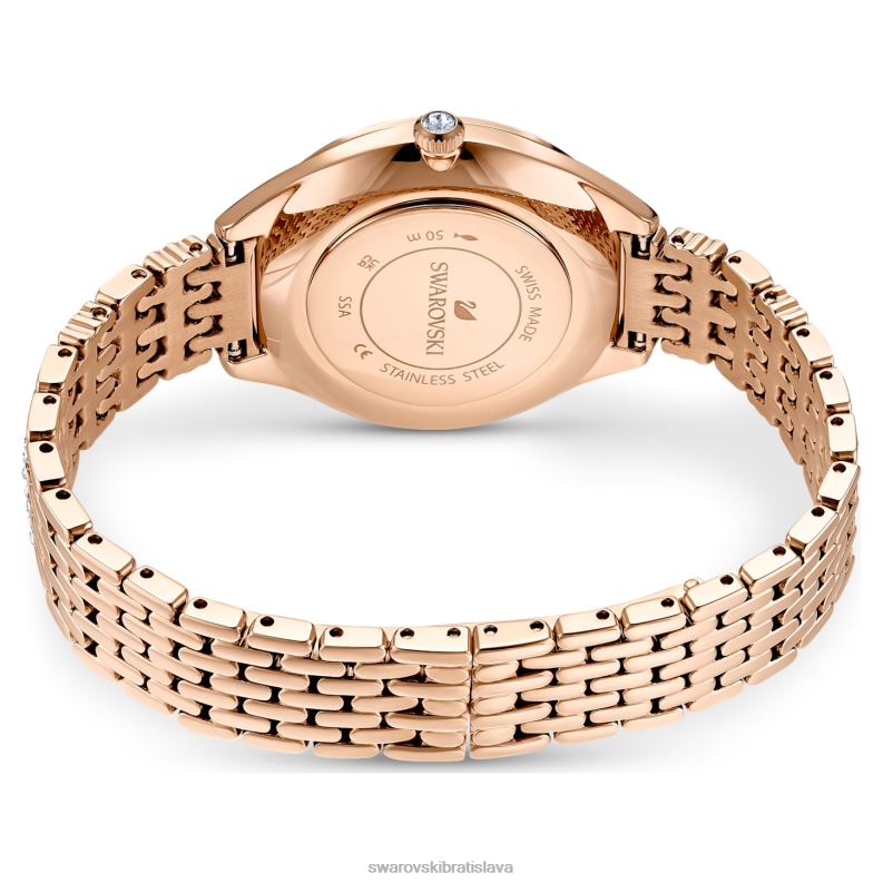prilákať hodinky swiss made, pave, kovový náramok, tón ružového zlata, povrchová úprava v tóne ružového zlata B8ZNT1169 Swarovski príslušenstvo - Image 4