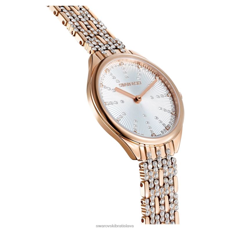 prilákať hodinky swiss made, pave, kovový náramok, tón ružového zlata, povrchová úprava v tóne ružového zlata B8ZNT1169 Swarovski príslušenstvo - Image 6