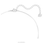 prilákať prívesok zmiešané rezy, klaster, biela, rhodiované B8ZNT297 Swarovski šperky - Image 3