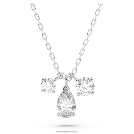 prilákať prívesok zmiešané rezy, klaster, biela, rhodiované B8ZNT297 Swarovski šperky