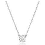 prívesok constella okrúhly výbrus, biely, rhodiovaný B8ZNT169 Swarovski šperky