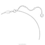 prívesok gema zmiešané strihy, kvetinové, ružové, rhodiované B8ZNT161 Swarovski šperky - Image 3