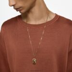 prívesok harmónie nadrozmerný krištáľ, zlatý tón, pozlátený B8ZNT239 Swarovski šperky - Image 2