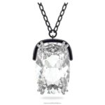 prívesok harmónie nadrozmerný kryštál, biely, povrchová úprava zmiešaný kov B8ZNT193 Swarovski šperky