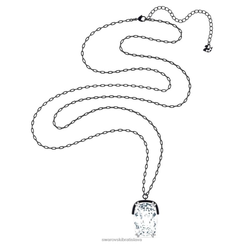 prívesok harmónie nadrozmerný kryštál, biely, povrchová úprava zmiešaný kov B8ZNT193 Swarovski šperky - Image 4