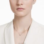 prívesok večnosti 14k biele zlato B8ZNT303 Swarovski šperky - Image 2