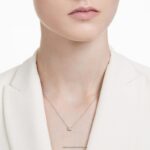 prívesok večnosti 14k biele zlato B8ZNT304 Swarovski šperky - Image 2