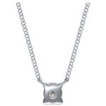 prívesok večnosti 14k biele zlato B8ZNT304 Swarovski šperky - Image 4