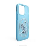 puzdro na smartfón Modrá B8ZNT1357 Swarovski príslušenstvo - Image 4