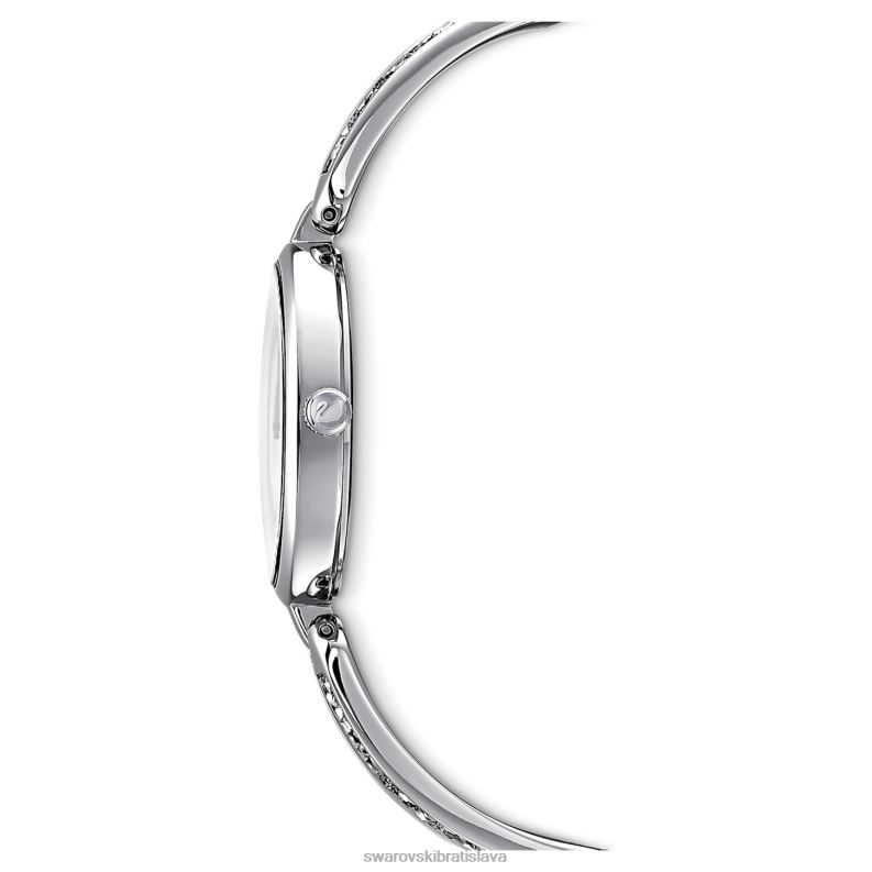 rockové hodinky snov švajčiarska výroba, kovový náramok, strieborný tón, nehrdzavejúca oceľ B8ZNT1236 Swarovski príslušenstvo - Image 3