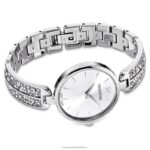 rockové hodinky snov švajčiarska výroba, kovový náramok, strieborný tón, nehrdzavejúca oceľ B8ZNT1236 Swarovski príslušenstvo - Image 4