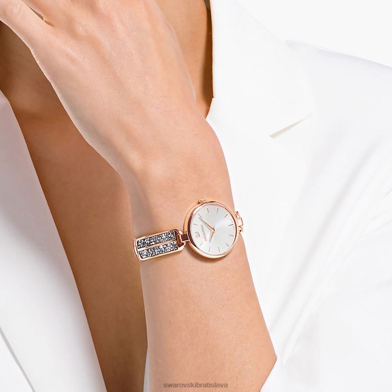 rockové hodinky snov švajčiarska výroba, kovový náramok, tón ružového zlata, povrchová úprava v tóne ružového zlata B8ZNT1171 Swarovski príslušenstvo - Image 2