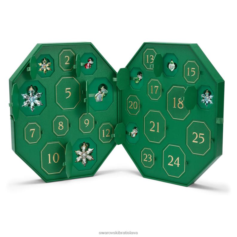 ročník adventného kalendára na rok 2022 zber B8ZNT1834 Swarovski dekorácie - Image 2