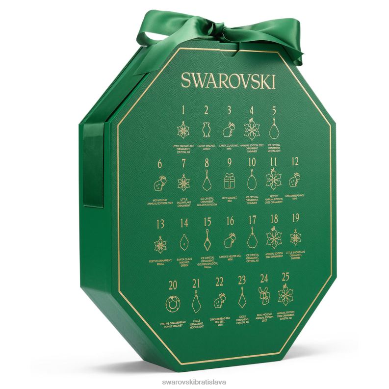 ročník adventného kalendára na rok 2022 zber B8ZNT1834 Swarovski dekorácie - Image 3