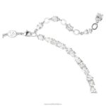 sada mesmera zmiešané rezy, biele, rhodiované B8ZNT397 Swarovski šperky - Image 4