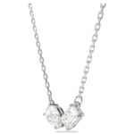 sada mesmera zmiešané rezy, biele, rhodiované B8ZNT400 Swarovski šperky - Image 6
