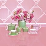 sada šálok signum porcelán, viacfarebný B8ZNT1723 Swarovski dekorácie - Image 3