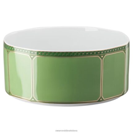 servírovacia misa signum porcelán, zelená B8ZNT1738 Swarovski dekorácie
