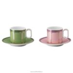 set na espresso signum porcelán, viacfarebný B8ZNT1712 Swarovski dekorácie