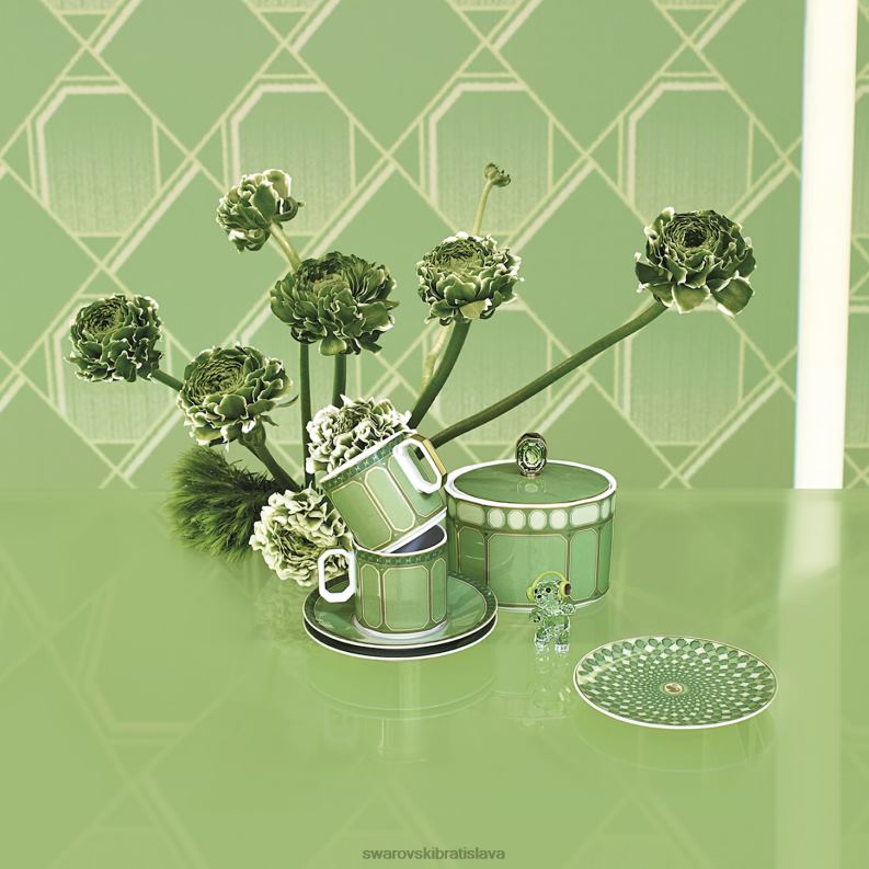 set na espresso signum porcelán, viacfarebný B8ZNT1712 Swarovski dekorácie - Image 3