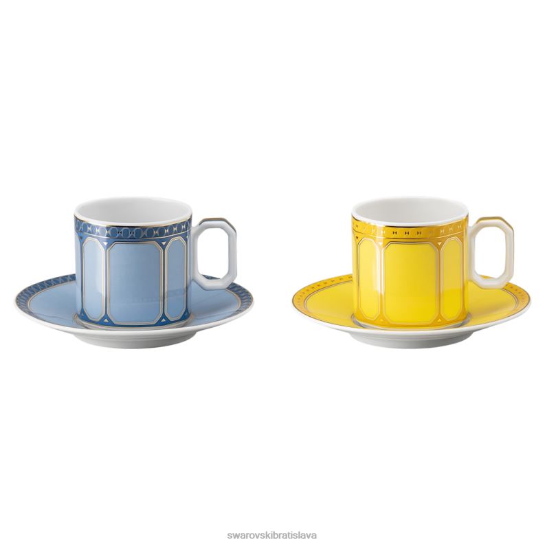 set_na_espresso_signum_porcelan_viacfarebny_b8znt1714_swarovski_dekoracie.jpg set na espresso signum porcelán, viacfarebný B8ZNT1714 Swarovski dekorácie - Image 1