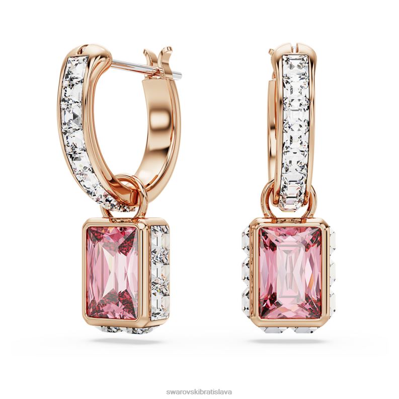 set stále zmiešané strihy, viacfarebné, pozlátené ružovým zlatom B8ZNT403 Swarovski šperky - Image 4