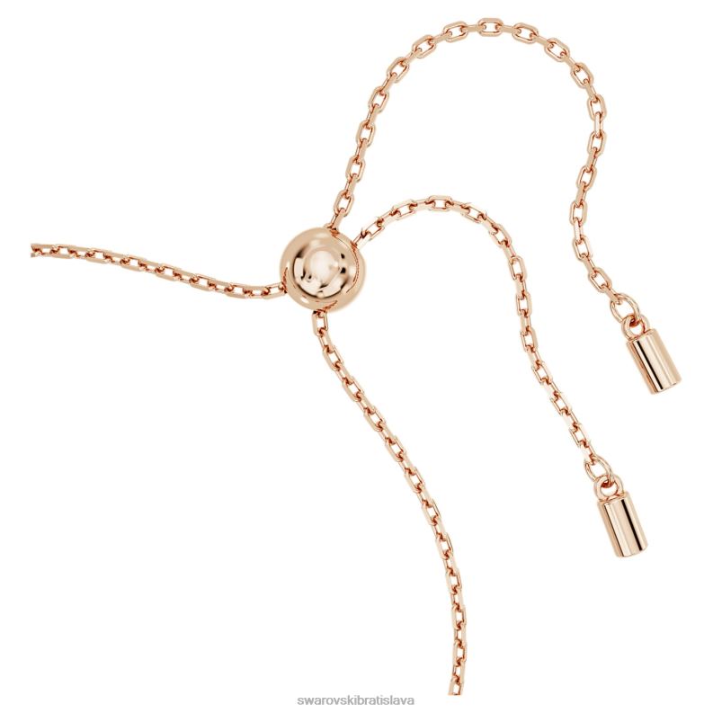 set stále zmiešané strihy, viacfarebné, pozlátené ružovým zlatom B8ZNT403 Swarovski šperky - Image 5