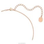 set tisícročí osemhranný výbrus, ružový, pozlátený ružovým zlatom B8ZNT393 Swarovski šperky - Image 3