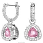 set tisícročí triliantový výbrus, ružový, rhodiovaný B8ZNT407 Swarovski šperky - Image 5