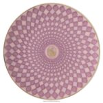 signum doska porcelán, ružová B8ZNT1716 Swarovski dekorácie