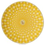 signum doska porcelán, žltá B8ZNT1750 Swarovski dekorácie