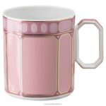 signum hrnček s vrchnákom porcelán, ružová B8ZNT1743 Swarovski dekorácie - Image 3