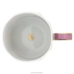 signum hrnček s vrchnákom porcelán, ružová B8ZNT1743 Swarovski dekorácie - Image 4